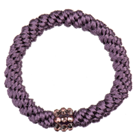 Kknekki hårelastik - Rhinestone Mauve